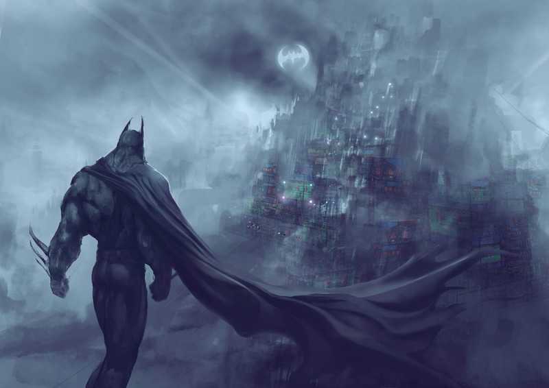 batman, hd, superheroes, digital art, artwork, deviantart