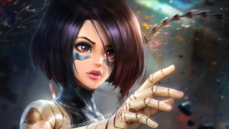 alita battle angel, artist, hd, artwork, digital art, deviantart, superheroes