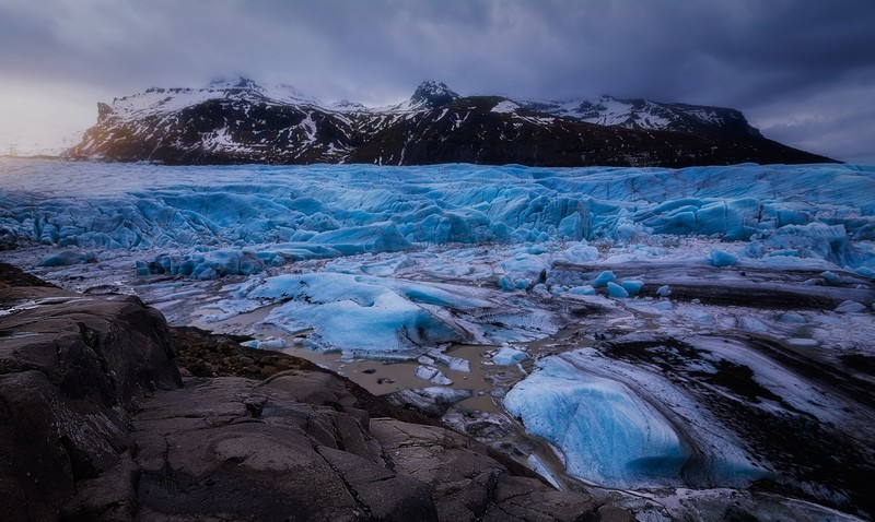 glacier, island, nature, hd