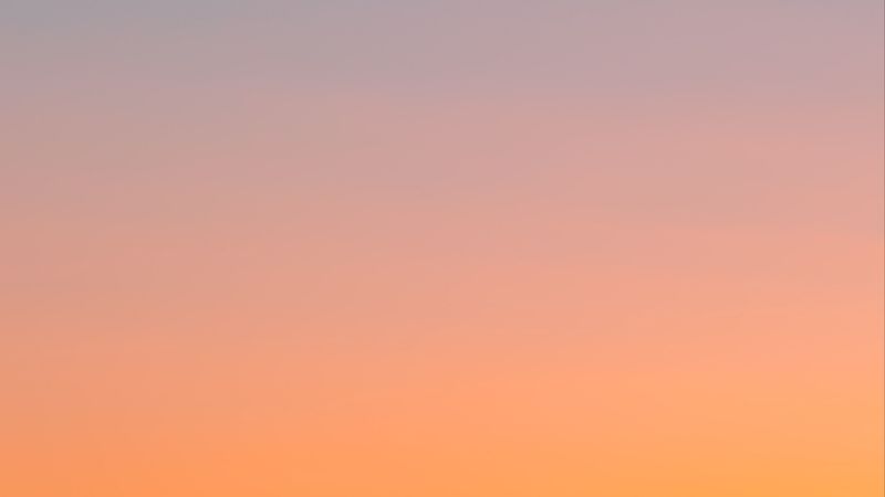 sky, sunset, gradient, colors, 4k