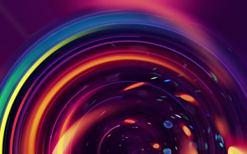 abstract, circle, digital art, hd