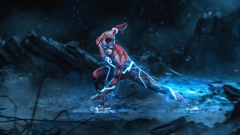 flash, superheroes, hd, 4k
