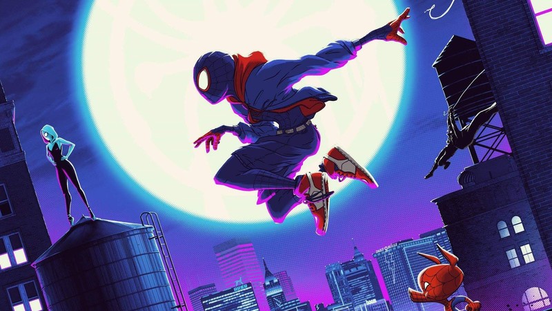 spiderman into the spider verse, spiderman, movies, hd, superheroes, artwork, artist, digital art