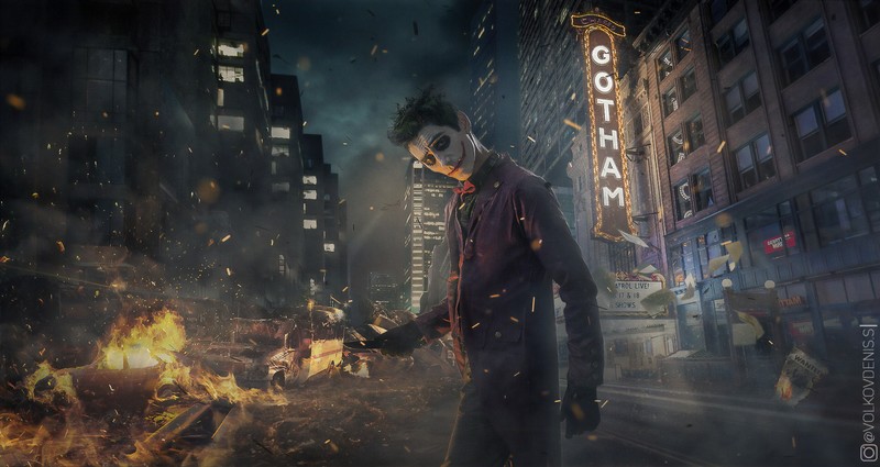 joker, hd, 4k, 5k, 8k, superheroes, cosplay, behance