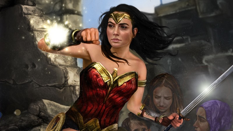 wonder woman, hd, 4k, 5k, superheroes, artist, artwork, digital art