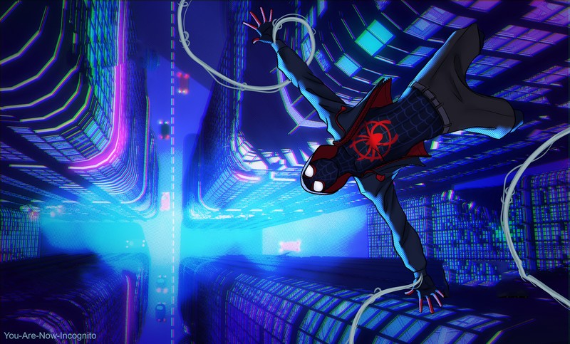 spiderman into the spider verse, spiderman, hd, superheroes, artwork, artist, digital art, deviantart