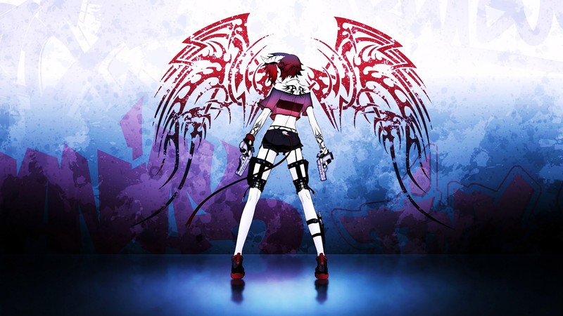 demon, anime girl, devil, artist, artwork, digital art, hd, 4k