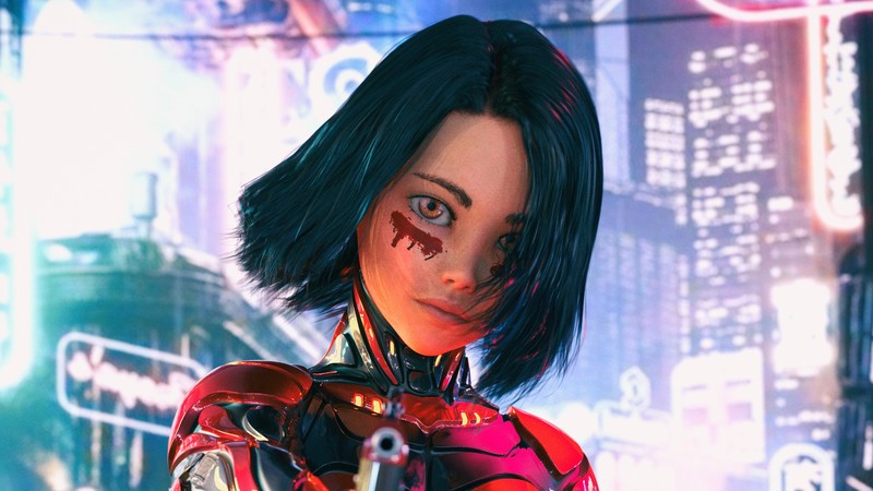 alita battle angel, artist, hd, artwork, digital art