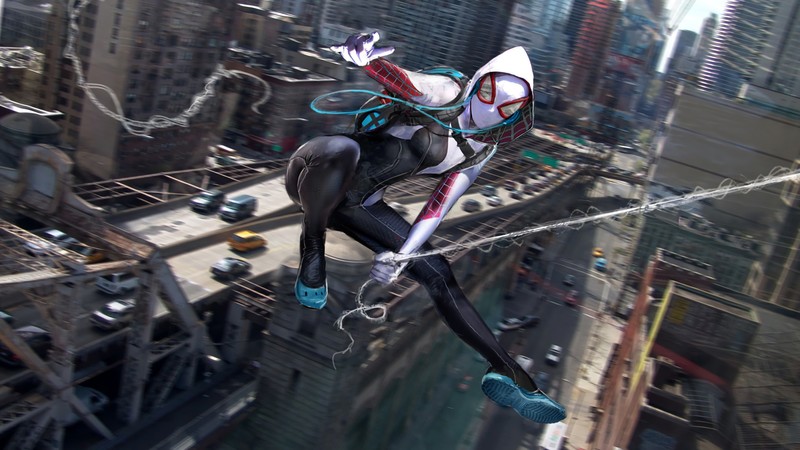 gwen, gwen stacy, hd, artwork, artist, digital art, superheroes, deviantart