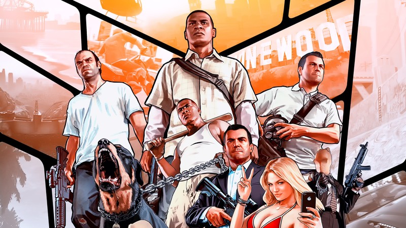 gta 5, gta, games, poster, 2019 games, hd, 4k
