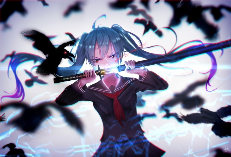 hatsune miku, vocaloid, anime, anime girl, hd, artist, artwork, digital art, 4k, 5k