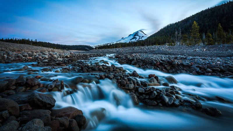 morning, nature, mountains, hd, 4k
