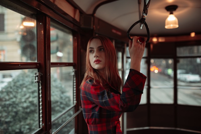girls, photography, tram, hd, 4k, 5k, 8k