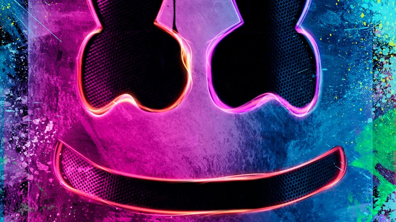 marshmello, music, dj, hd, 4k, helmet