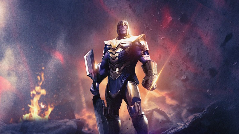 avengers endgame, thanos, 2019 movies, movies, hd, 4k, behance, superheroes