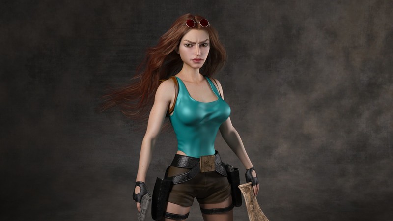 tomb raider, games, artist, artwork, digital art, hd, fantasy, deviantart