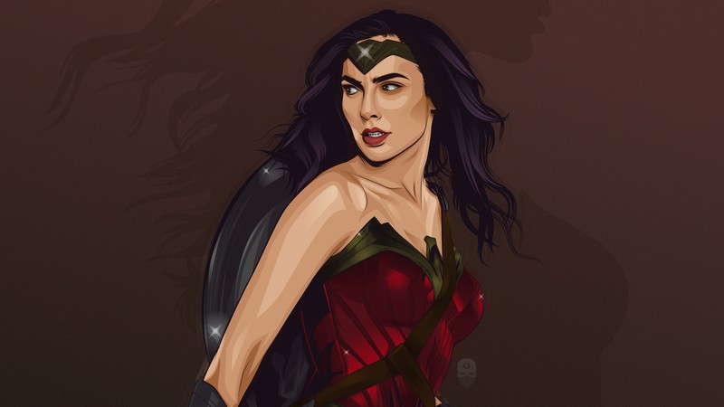 wonder woman, hd, superheroes, artist, artwork, digital art, behance