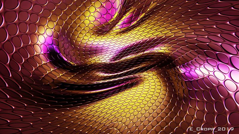 texture, scales, wavy, relief, 3d, 4k