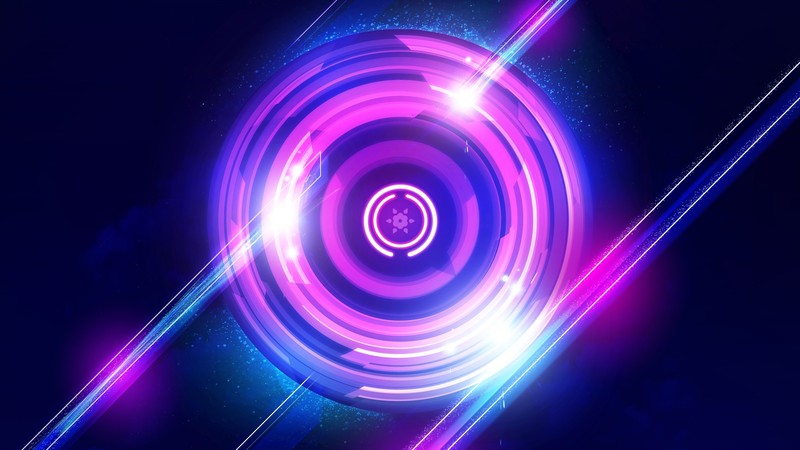 abstract, circle, digital art, hd