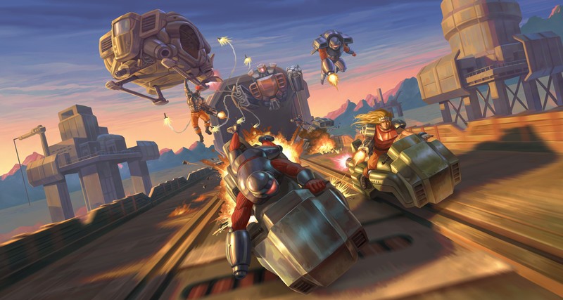 blazing chrome, 2019 games, games, hd, 4k, 5k, 8k