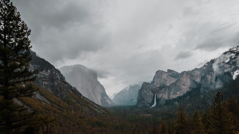 yosemite, landscape, nature, hd, 4k