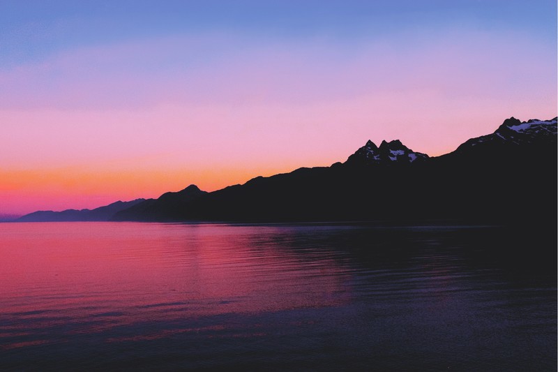 nature, sunset, evening, hd, 4k