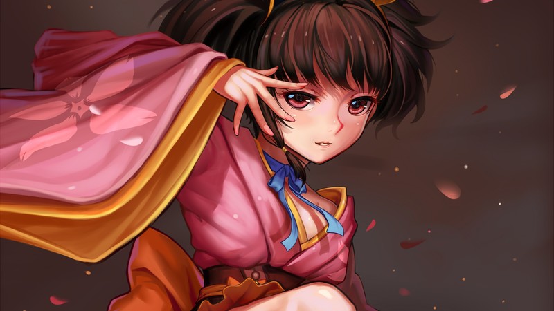 anime girl, anime, artist, artwork, digital art, hd, 4k