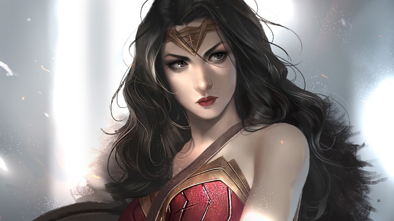 wonder woman, hd, 4k, superheroes, artwork, digital art, artist, behance