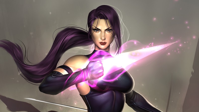 psylocke, hd, behance, superheroes, digital art, artwork, 4k