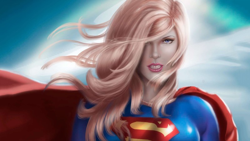 supergirl, hd, superheroes, digital art, artwork, behance