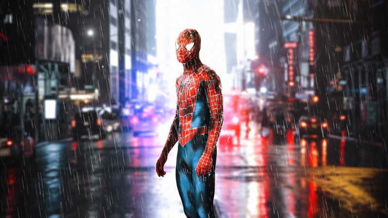 spiderman, hd, 4k, superheroes, deviantart, digital art