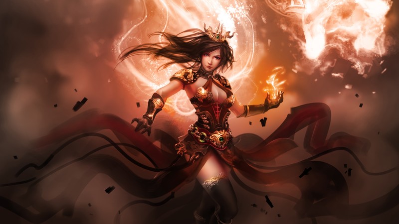 warrior, fantasy, artist, artwork, digital art, hd, 4k, deviantart