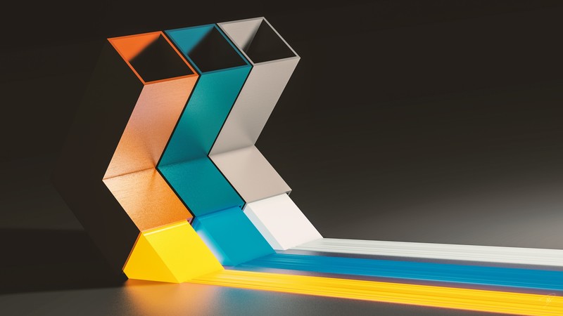 abstract, hd, 4k, colors, behance