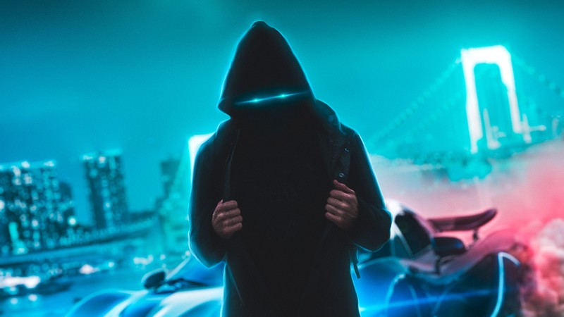 artist, artwork, hd, 4k, neon, cars