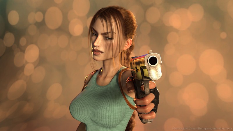tomb raider, lara croft, artwork, 4k, hd, artist, digital art, deviantart
