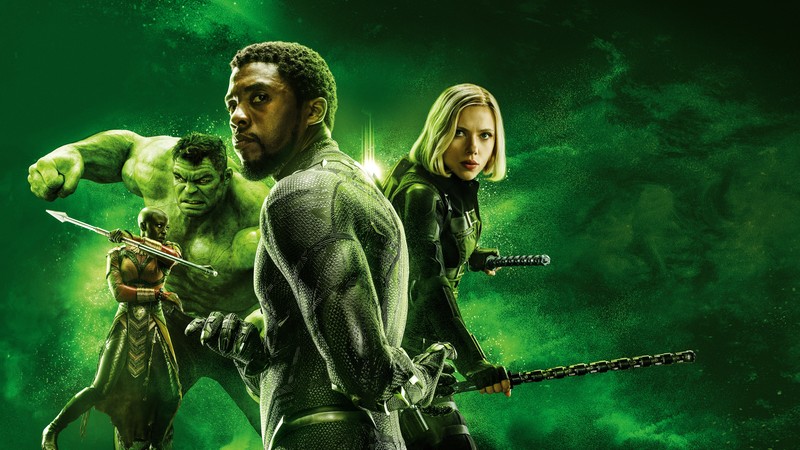 avengers infinity war, movies, 2018 movies, hd, poster, black widow, hulk, black panther, 4k, 5k, 8k