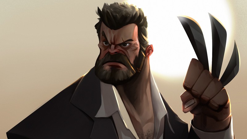 logan, hd, superheroes, wolverine, artwork, digital art, behance