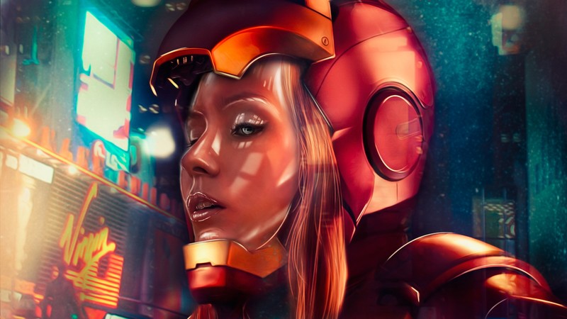 iron man, hd, 4k, superheroes, digital art, artwork, behance
