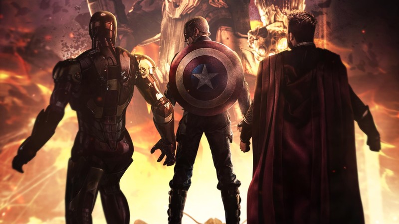 avengers endgame, thor, captain america, iron man, 2019 movies, movies, hd, 4k, artwork, superheroes, deviantart