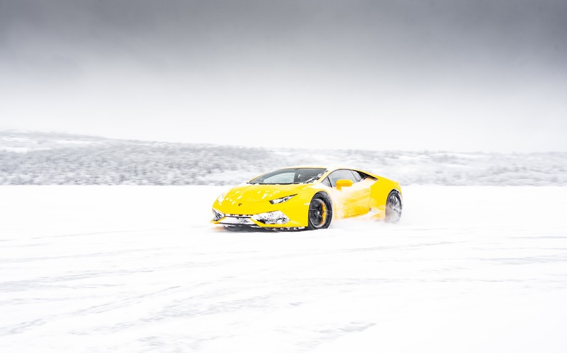lamborghini aventador, lamborghini, cars, 4k, hd, 5k, snow