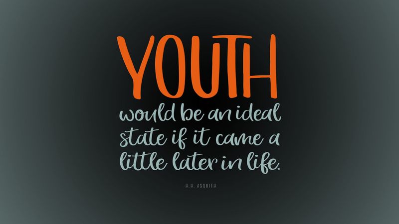 quote, youth, saying, phrase, opinion, 4k