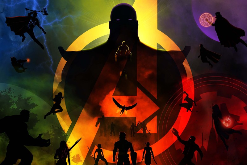avengers, hd, superheroes, artwork
