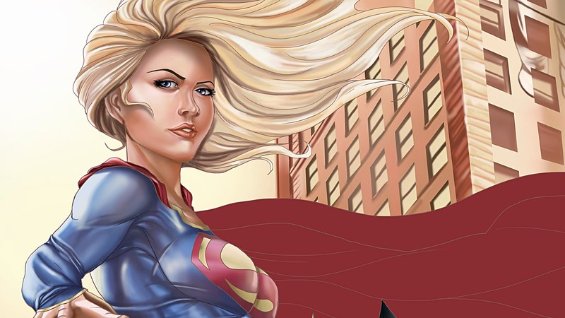 supergirl, hd, 4k, superheroes, artwork, digital art