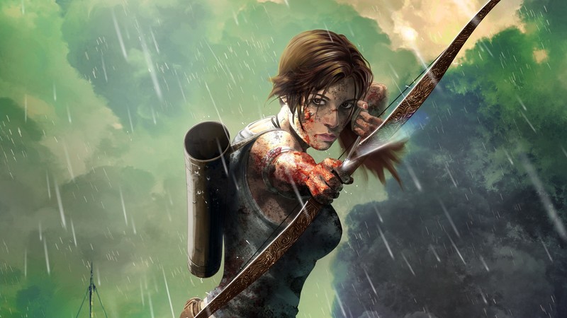 tomb raider, lara croft, hd, artwork, deviantart, artist