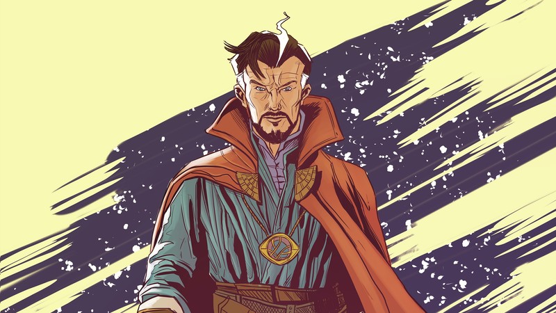 doctor strange, hd, 4k, superheroes, digital art, artwork, behance
