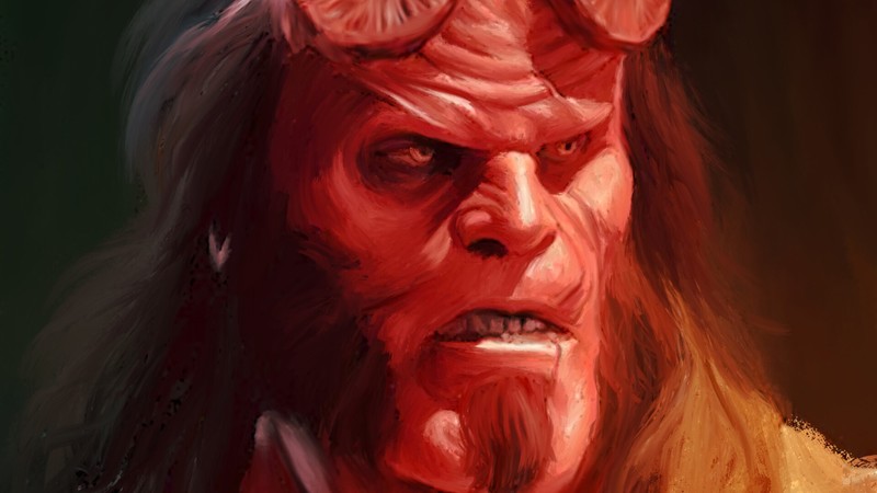 hellboy, hd, superheroes, artwork, digital art, art, artstation