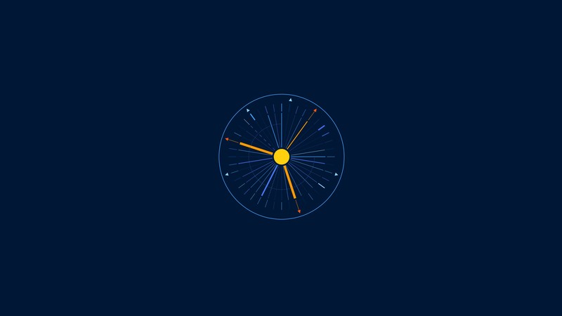 minimalist, minimalism, clock, artist, artwork, digital art, hd, 4k, 5k