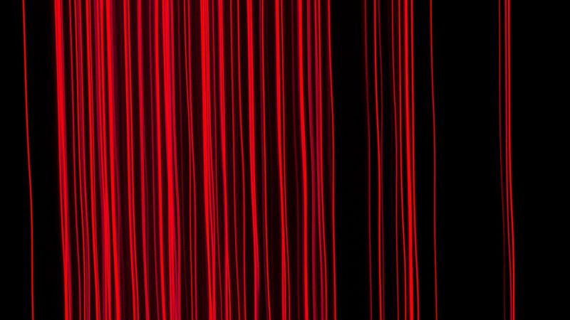 lines, stripes, glow, red, 4k