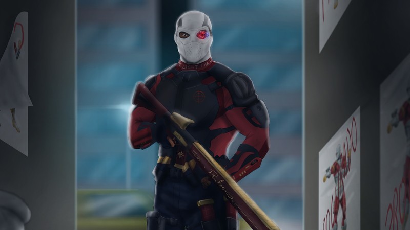 deadshot, hd, superheroes, artwork, digital art, behance