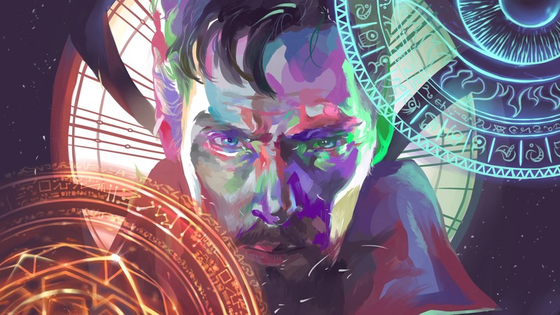 doctor strange, hd, superheroes, digital art, artwork, behance